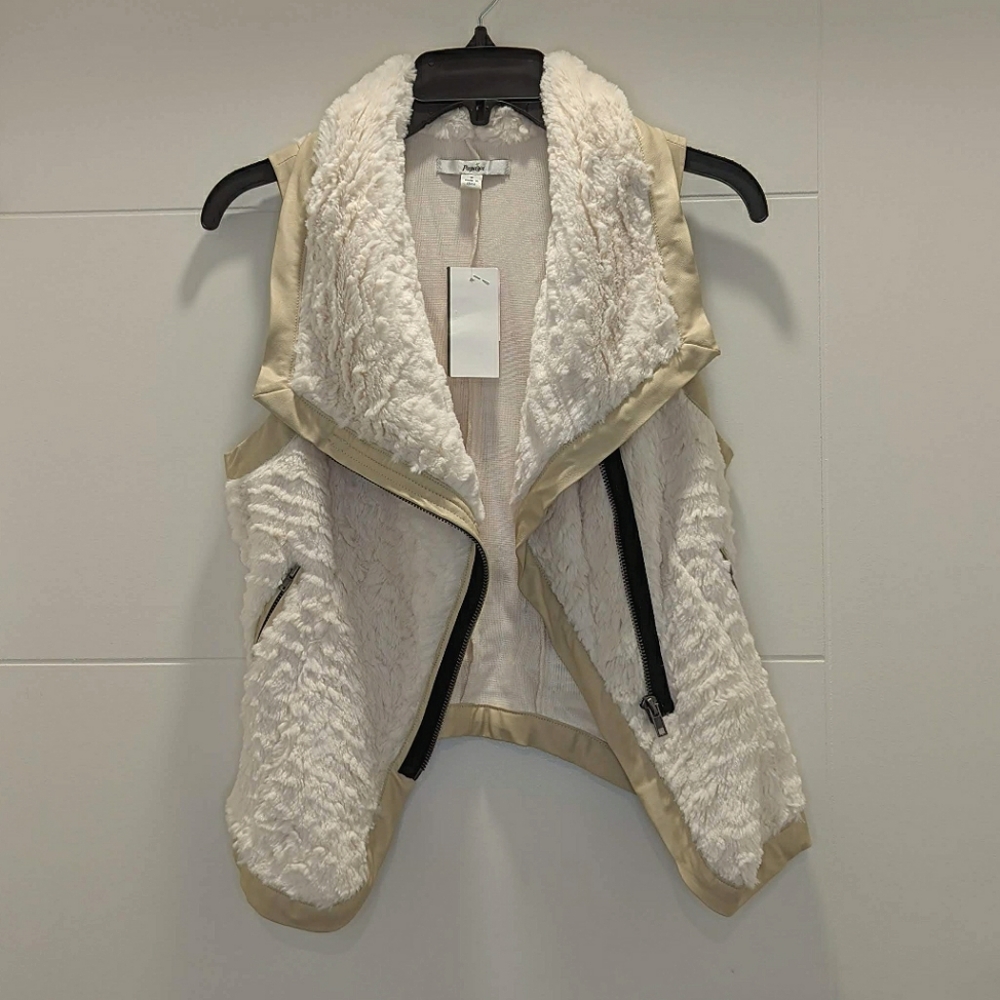 Faux fur jacket